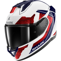 Shark Шлем Skwal i3 Rhad White/Chrome/Red в Астрахани