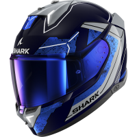 Shark Шлем Skwal i3 Rhad Blue/Chrome/Silver в Астрахани