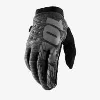 100% Мотоперчатки текстильные Brisker Glove Heather Grey  в Астрахани