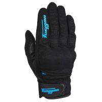Furygan Перчатки Jet Lady D3O текстиль Черный/Голубой в Астрахани