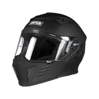 Simpson Шлем модуляр Darksome Matt Black в Астрахани