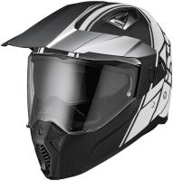 IXS Шлем IXS 208 2.0 Черно-Белый Матовый в Астрахани