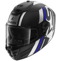 Shark Шлем Spartan RS Carbon Shawn Mat Black/Blue/Silver в Астрахани