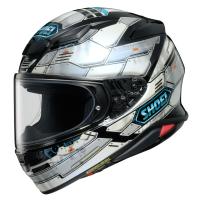 Shoei Мотошлем NXR 2 Fortress серо-черно-голубой в Астрахани