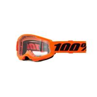 100% Очки подростковые Strata 2 Junior Neon Orange / Clear в Астрахани