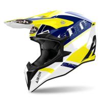 Airoh Мотошлем Wraaap Feel Yellow/Blue Gloss в Астрахани