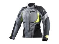 LS2 Мотокуртка женская Phase Lady Jacket серо-чёрно-жёлтый в Астрахани