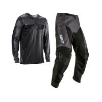 Leatt Детский комплект джерси + штаны Ride Kit 3.5 Jr  V26 Stealth Black-Grey в Астрахани