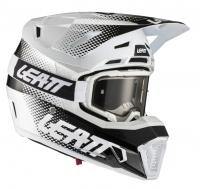 Leatt Шлем кроссовый Kit Moto 7.5 V22 White в Астрахани