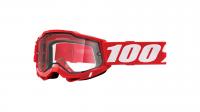 100% Очки Accuri 2 Enduro Goggle Dual Lens Neon/Red/Clear в #REGION_NAME_DECLINE_PP#