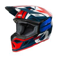Oneal Кроссовый шлем 3Series Ride V.25 синий/белый в Астрахани