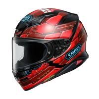 Shoei Мотошлем NXR 2 Fortress красно-черный в Астрахани
