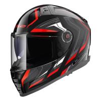LS2 Мотошлем FF811 Vector II Alizer черно-красный в Астрахани