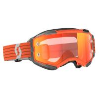 Scott Очки кроссовые Fury orange/grey orange chrome works в Астрахани
