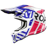 Airoh Мотошлем Strycker Brave Blue/Red Gloss в Астрахани