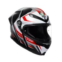 AGV Шлем K6 S 2206 Karve Matt Black/White/Red в Астрахани