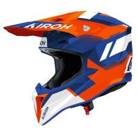 Airoh Шлем Wraaap Vision Orange-Blue Gloss в Астрахани