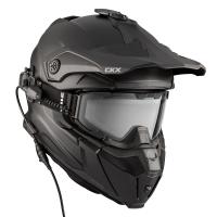 CKX Шлем кроссовый с маской Titan Solid Черный/Матовый в Астрахани
