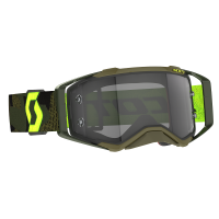 Scott Очки кроссовые Prospect LS kaki green/neon yellow light sensitive в Астрахани