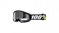 100% Очки детские Strata Mini Goggle Black/Clear Lens в #REGION_NAME_DECLINE_PP#