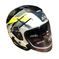 AiM Шлем JK526 Yellow/Grey/White в Астрахани