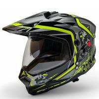AIM Шлем кросс/эндуро JK802S Yellow/Grey/Black в Астрахани