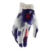 100% Мотоперчатки текстильные ITrack Blue/White 2026 в Астрахани