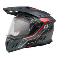 Oneal Шлем кроссовый со стеклом Sierra RS Echo красный/черный в Астрахани