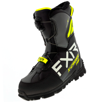 FXR Ботинки снегоходные X-Cross Pro BOA с утеплителем Black/Hi Vis в Астрахани