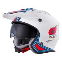 ONEAL Шлем открытый Volt MN1, глянец Белый/красный в Астрахани