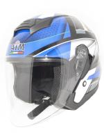 AiM Шлем открытый JK526 Blue/Grey/Black в Астрахани