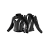 Shima Куртка Кожаная женская Miura 2.0 Black/White в Астрахани