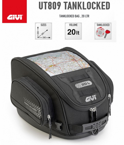 Givi Сумка на бак Tanklocked UT809 20л в Астрахани
