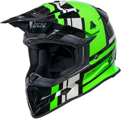 IXS Мотошлем iXS361 2.3 Черно-зеленый в Астрахани