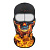 Scout Балаклава Funny face Skull on fire в Астрахани