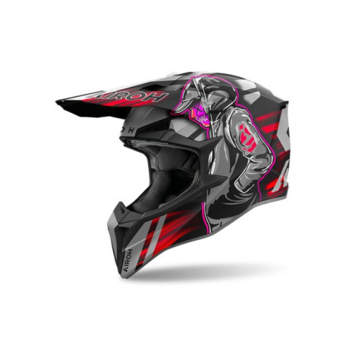Airoh Шлем Wraaap Cyber Red Matt в Астрахани