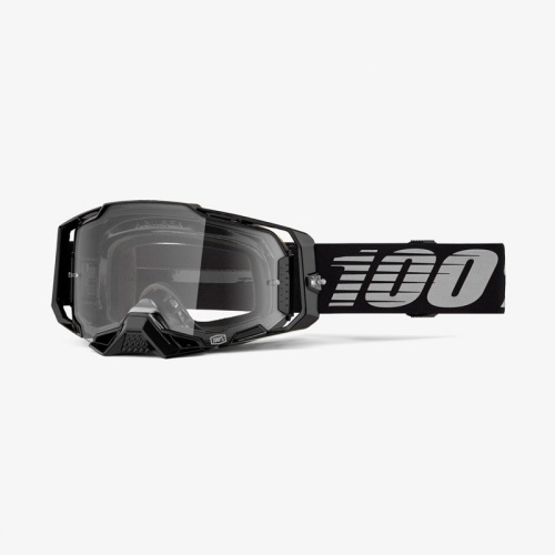 100% Очки Armega Goggle Black / Clear в Астрахани