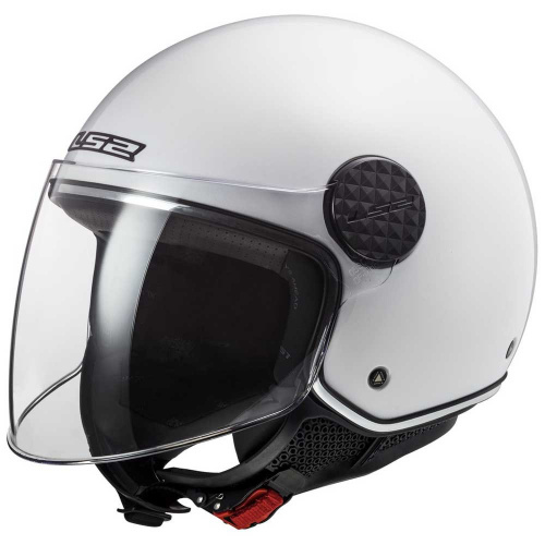 LS2 Мотошлем OF558 Sphere Lux Solid белый в Астрахани