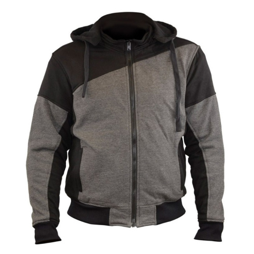 MCP Мотокуртка мужская Hoody серо-черный в Астрахани