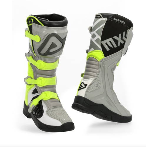 Acerbis Мотоботы кроссовые X-Team Grey/Yellow в Астрахани
