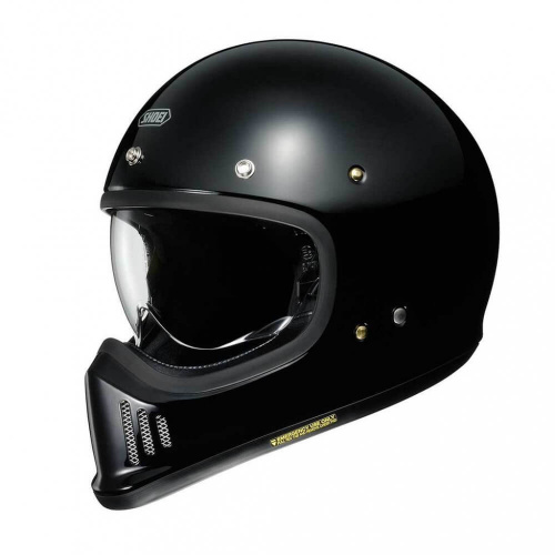 Shoei Мотошлем EX-Zero Plain Черный глянцевый в Астрахани