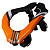 Leatt Защита шеи подростковая 3.5 Neck Brace Junior Orange в Астрахани