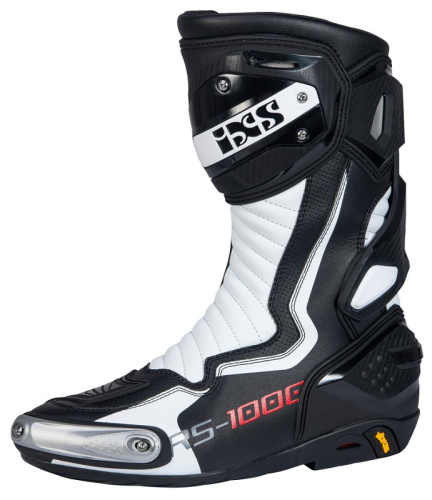 IXS Мотоботы RS-1000 черный/белый в Астрахани