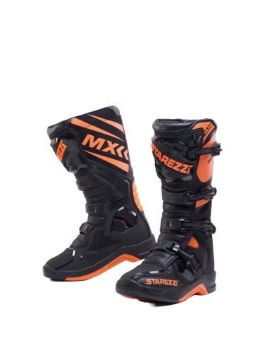 Starezzi Мотоботы Milano Black/Orange в Астрахани