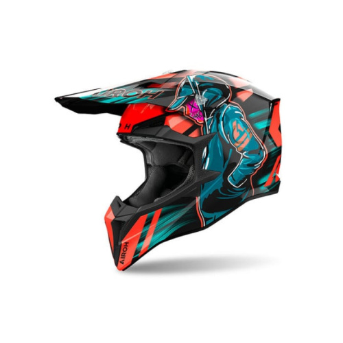 Airoh Шлем Wraaap Cyber Orange Glossy в Астрахани