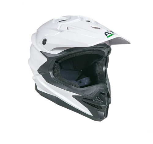 AiM Шлем кроссовый JK803 White Glossy в Астрахани