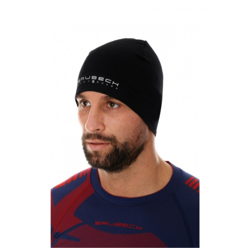 Brubeck Шапка шерстяная Active Wool Черная в Астрахани