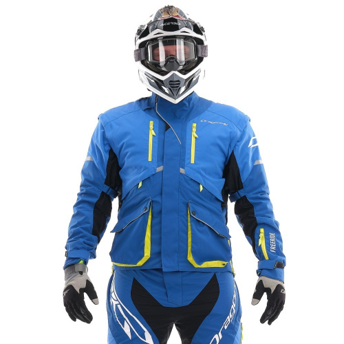 Dragonfly Куртка Эндуро Freeride Blue-Yellow в Астрахани
