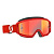 Scott очки кроссовые Primal red/white orange chrome works в Астрахани