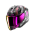Shark Шлем Skwal I3 Jet Hellcat Mat Black/Chrome/Violet в Астрахани